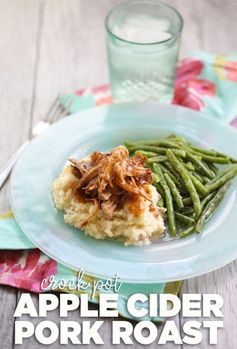 Crockpot Apple Cider Pork Roast