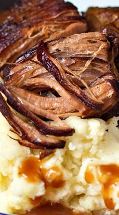 Crockpot Beef Short Ribs with Rich Gravy