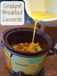 Crockpot Breakfast Casserole