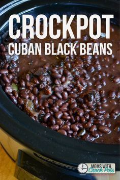 Crockpot Cuban Black Beans