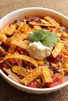 Crockpot Enchilada Soup