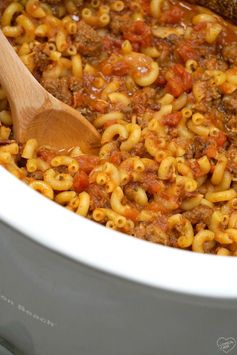 Crockpot hamburger helper