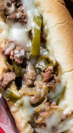 Crockpot Philly CheeseSteaks