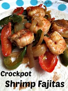 Crockpot Shrimp Fajitas