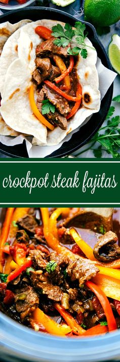 Crockpot Steak Fajitas