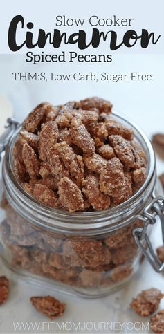 Crockpot Sugared Pecans THM:S