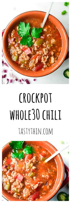 Crockpot Whole30 Chili