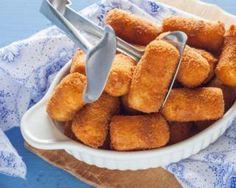 Croquettes panées de pommes de terre au gruyère léger au four