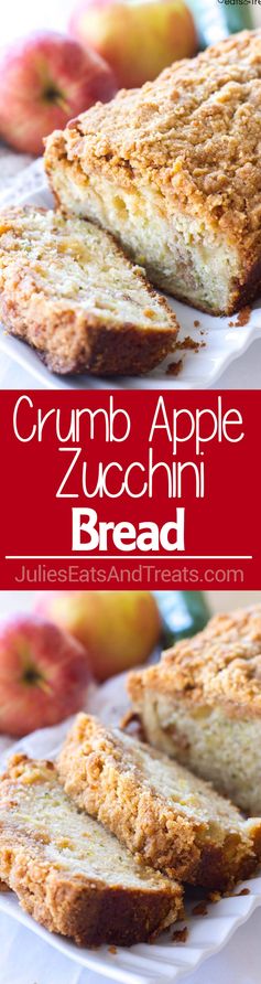 Crumb Apple Zucchini Bread