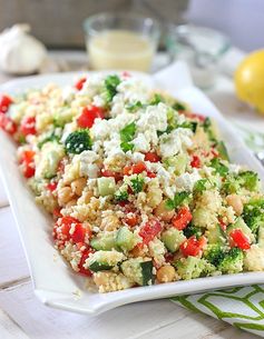 Crunchy Mediterranean Couscous Salad