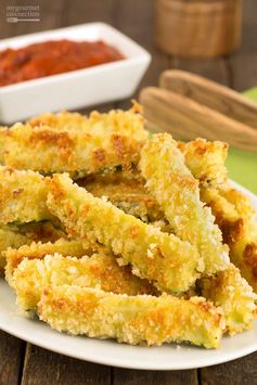 Crunchy Oven-Fried Zucchini Sticks