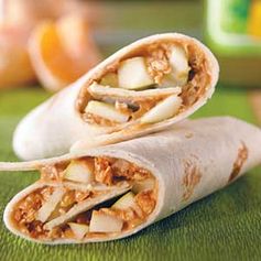 Crunchy PB and A Wrap