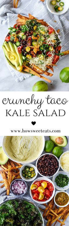 Crunchy Taco Kale Salad