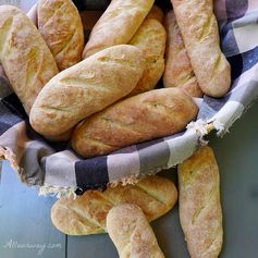 Crusty Italian Sandwich Rolls