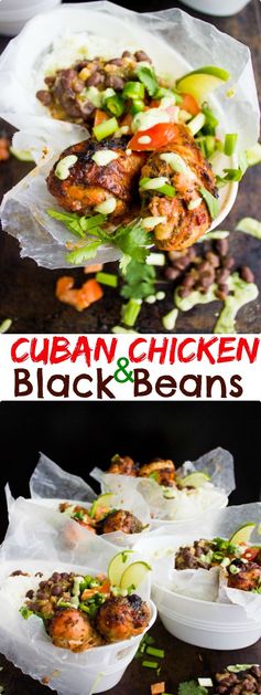 Cuban Black Beans Chicken With Rice