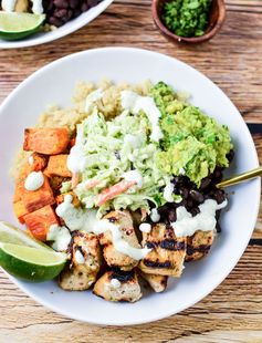 Cuban Chicken Quinoa Bowls