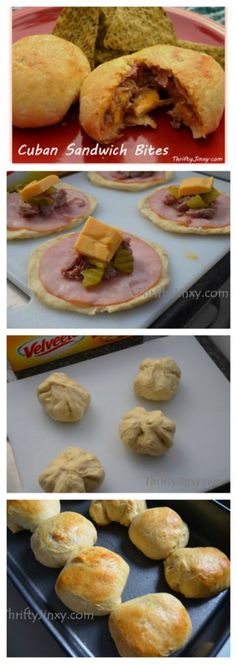 Cuban Sandwich Bites