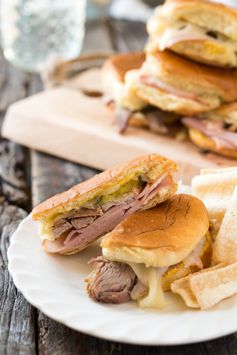 Cubano Sheet Pan Sliders