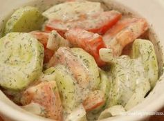 Cucum­ber & Tomato Salad