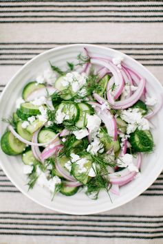 Cucumber & Feta Salad