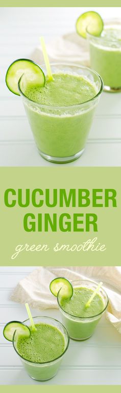 Cucumber Ginger Smoothie