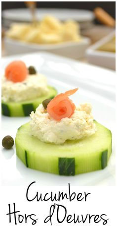 Cucumber Hors d'Oeuvres