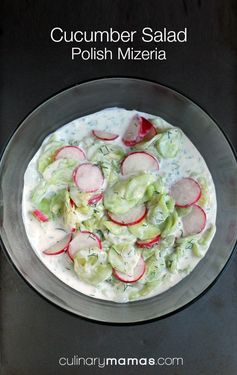 Cucumber Salad - Polish Mizeria