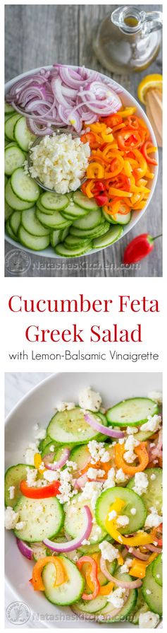 Cucumber Salad Recipe with Feta