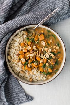 Cumin Braised Carrots and Chickpeas