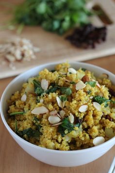 Curried Quinoa with Spinach