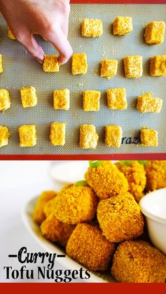 Curry Tofu Nuggets