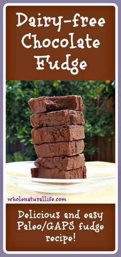 Dairy-free Chocolate Fudge