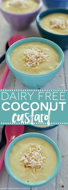 Dairy Free Coconut Custard