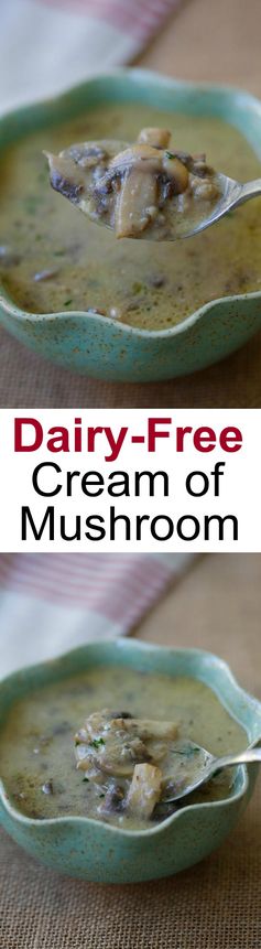 Dairy-Free Cream of Mushroom