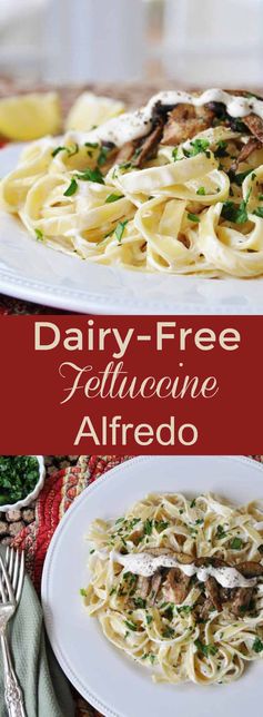 Dairy Free Fettuccine Alfredo