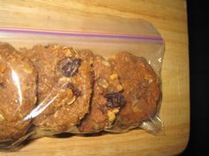 Daniel Fast Peanut Butter Oatmeal Raisin Cookies