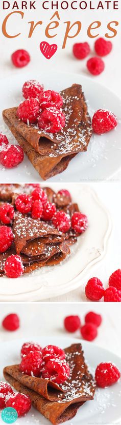 Dark Chocolate Crêpes And Pancake Day