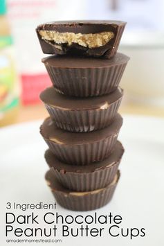 Dark Chocolate Peanut Butter Cups