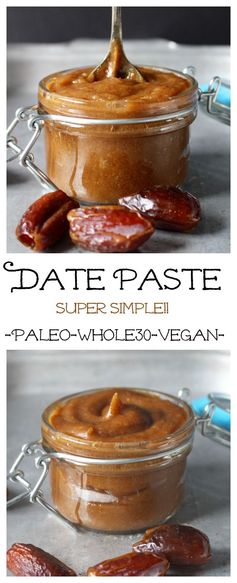 Date Paste (Paleo, Whole30, Vegan