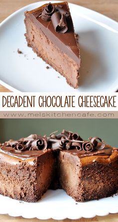 Decadent Chocolate Cheesecake