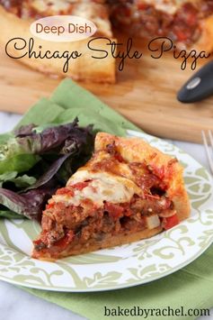 Deep Dish Chicago Style Pizza