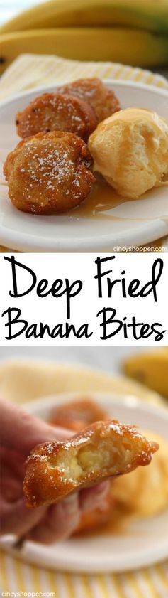 Deep Fried Banana Bites