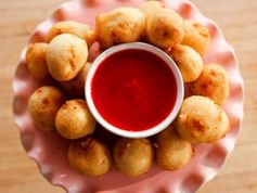 Deep-Fried Cheesecake Bites