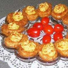 Deep Fried Deviled Eggs