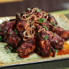 Deep Fried Honey Glazed Wings, Mario Batali's