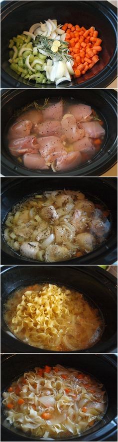 Delicious Crock-Pot Chicken Noodle Soup