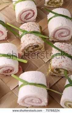 Delicious Ham and Cheese Canapés