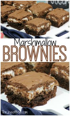 Delicious Marshmallow Brownies