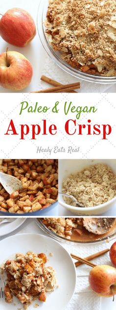 Delicious Paleo Apple Crisp (Vegan, Gluten Free