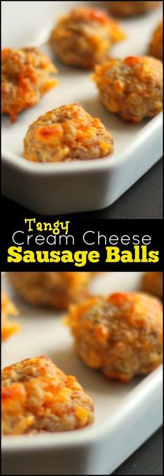 Dijon & Cream Cheese Sausage Balls